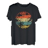Retro Vintage angeln Hobby lustiges T-Shirt