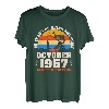 66 Jahre alte Angelfreunde geboren Oktober 1957 - 66. Geburtstag T-Shirt