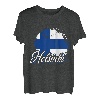 Finnland Flagge Helsinki Geschenk Finnland T-Shirt