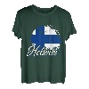 Finnland Flagge Helsinki Geschenk Finnland T-Shirt