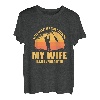 Herren Angeln - Fischer - mMeine Frau mein bester Fang T-Shirt