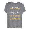 Herren Lustiges Angel-Zitat für einen Liebhaber Aperitif des Anglers T-Shirt