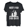 Herren Der beste Fischvater aller Zeiten beim Angeln T-Shirt