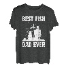 Herren Der beste Fischvater aller Zeiten beim Angeln T-Shirt