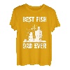 Herren Der beste Fischvater aller Zeiten beim Angeln T-Shirt
