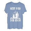 Herren Der beste Fischvater aller Zeiten beim Angeln T-Shirt