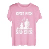 Herren Der beste Fischvater aller Zeiten beim Angeln T-Shirt