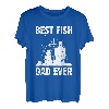 Herren Der beste Fischvater aller Zeiten beim Angeln T-Shirt