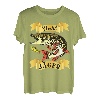 Rute raus der spass beginnt Angler Hecht Jäger Raubfischer T-Shirt