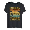 Lustige Schule ist wichtig, aber das Angeln ist wichtig T-Shirt