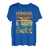 Lustige Schule ist wichtig, aber das Angeln ist wichtig T-Shirt