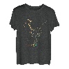 Retro Angler Splash Art Fischer Vintage Angelrute Fisch T-Shirt
