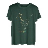 Retro Angler Splash Art Fischer Vintage Angelrute Fisch T-Shirt