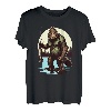 Moschusangeln Tiger Moschus Jagd Bigfoot Angler T-Shirt