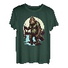 Moschusangeln Tiger Moschus Jagd Bigfoot Angler T-Shirt