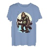 Moschusangeln Tiger Moschus Jagd Bigfoot Angler T-Shirt