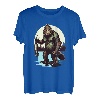 Moschusangeln Tiger Moschus Jagd Bigfoot Angler T-Shirt