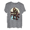 Moschusangeln Tiger Moschus Jagd Bigfoot Angler T-Shirt
