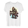 Moschusangeln Tiger Moschus Jagd Bigfoot Angler T-Shirt