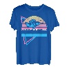 Lustiges Angeln im Retro-Stil O Fishally Die beste Mama T-Shirt