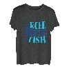 Herren Vatertag Angelrolle Frauen Fisch T-Shirt
