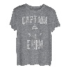 Herren Lustiges personalisiertes Bootsshirt mit Vorname Captain Erin T-Shirt