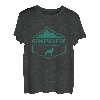 Somewhere With My German Shepherd Outdoor-Hundeabenteuer T-Shirt