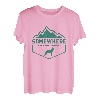 Somewhere With My German Shepherd Outdoor-Hundeabenteuer T-Shirt