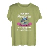 Damen Angel Mädchen Anglerin Fischerin T-Shirt