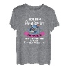 Damen Angel Mädchen Anglerin Fischerin T-Shirt