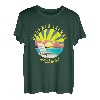 Dauphin Island Retro Sonnenuntergang & Strandurlaub T-Shirt
