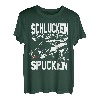 Schlucken nicht spucken Karpfen Welz Hecht T-Shirt