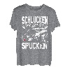 Schlucken nicht spucken Karpfen Welz Hecht T-Shirt