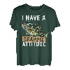 Ich habe eine beschissene Einstellung zum Angeln T-Shirt