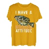 Ich habe eine beschissene Einstellung zum Angeln T-Shirt