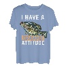 Ich habe eine beschissene Einstellung zum Angeln T-Shirt