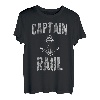 Herren Lustiges personalisiertes Bootsshirt mit Vorname Captain Raul T-Shirt