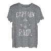 Herren Lustiges personalisiertes Bootsshirt mit Vorname Captain Raul T-Shirt