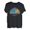 Surf City NC North Carolina Souvenir Palme Surfer T-Shirt