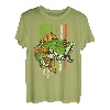 Angeln, Kleeblatt, US-Flagge, St. Patricks Day Lucky Fisherman T-Shirt