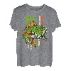 Angeln, Kleeblatt, US-Flagge, St. Patricks Day Lucky Fisherman T-Shirt
