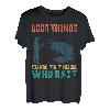Gute Dinge kommen denen, die Funny Fisherman Fishing anlocken T-Shirt