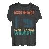 Gute Dinge kommen denen, die Funny Fisherman Fishing anlocken T-Shirt
