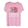 Hapfox Angler Design Norwegen Angeln T-Shirt