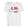 Hapfox Angler Design Norwegen Angeln T-Shirt