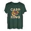 Karpfenangeln, Angler, Sportangeln, Karpfenkönig T-Shirt
