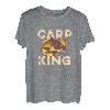 Karpfenangeln, Angler, Sportangeln, Karpfenkönig T-Shirt