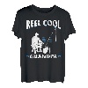 Lustige Fischerrolle zum Vatertag, cooler Opa, Angelliebhaber T-Shirt