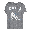 Lustige Fischerrolle zum Vatertag, cooler Opa, Angelliebhaber T-Shirt