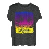 Familienurlaub Hawaii Kona Sonnenuntergang Strand lustig T-Shirt